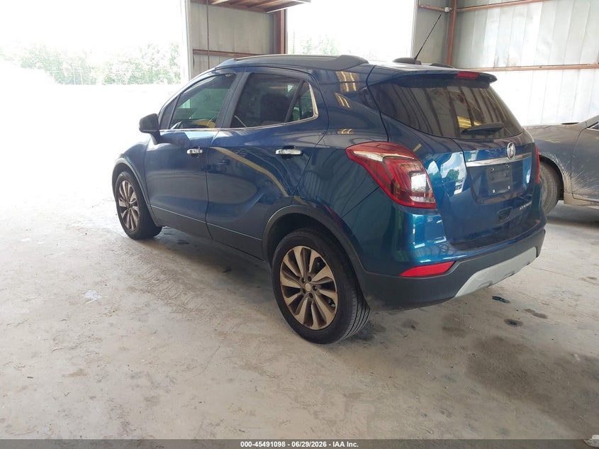 Vin: kl4cjasb7kb839384, lot: 45989295, buick encore fwd preferred 20193