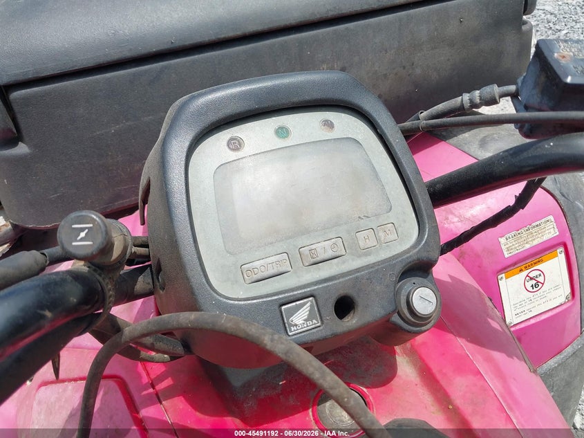 2005 Honda Trx350 Fe VIN: 1HFTE254954412803 Lot: 45491192