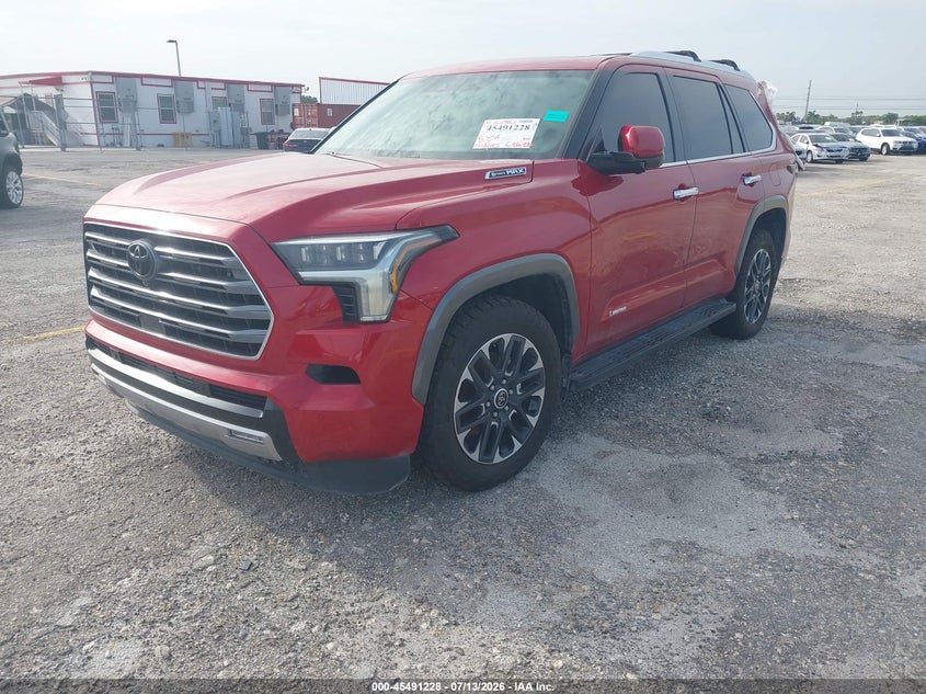 Vin: 7svaaaba2rx047425, lot: 45989425, toyota sequoia limited 20242