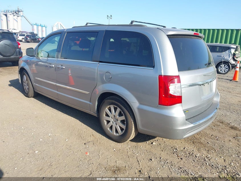 Vin: 2c4rc1bg1fr739987, lot: 45989443, chrysler town & country touring 20153
