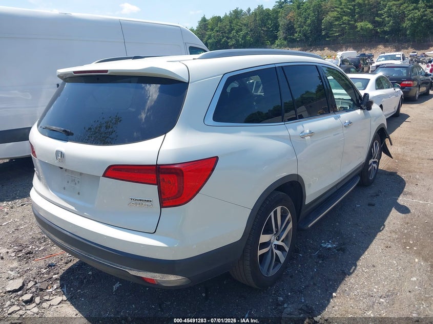 Vin: 5fnyf6h95gb003642, lot: 45989480, honda pilot touring 20164