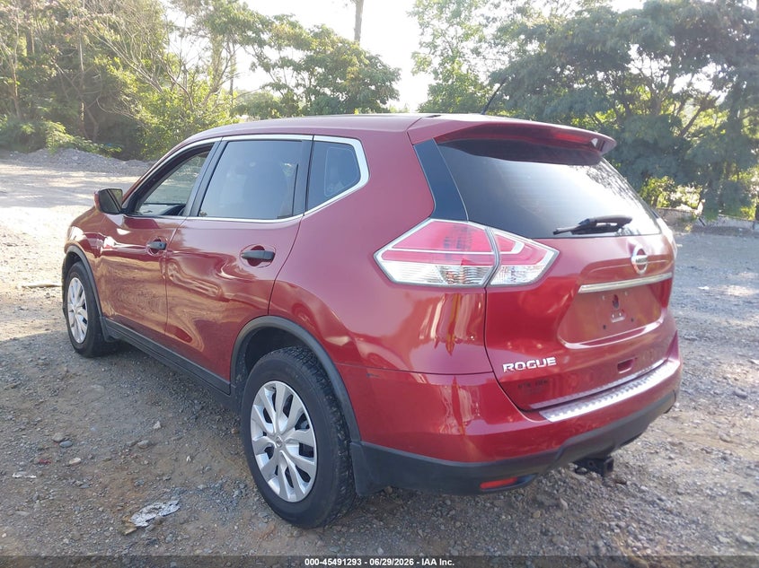 2016 NISSAN ROGUE auction photo 3