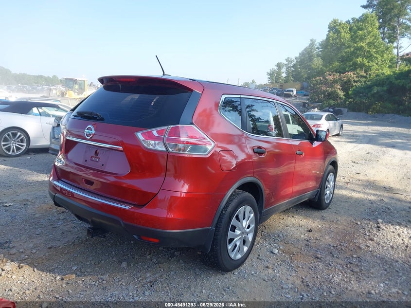 2016 NISSAN ROGUE auction photo 4