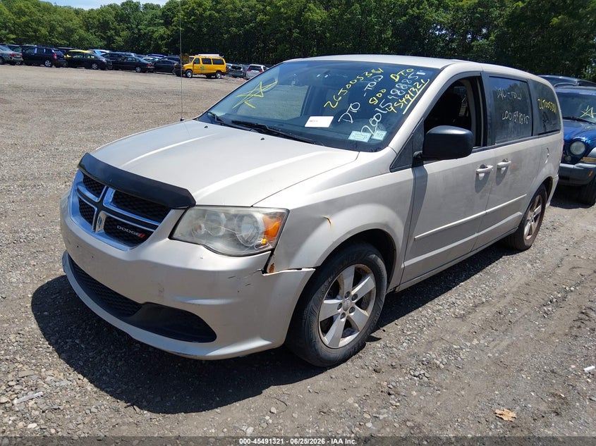 Vin: 2c4rdgbg8dr517024, lot: 45989518, dodge grand caravan se 20132