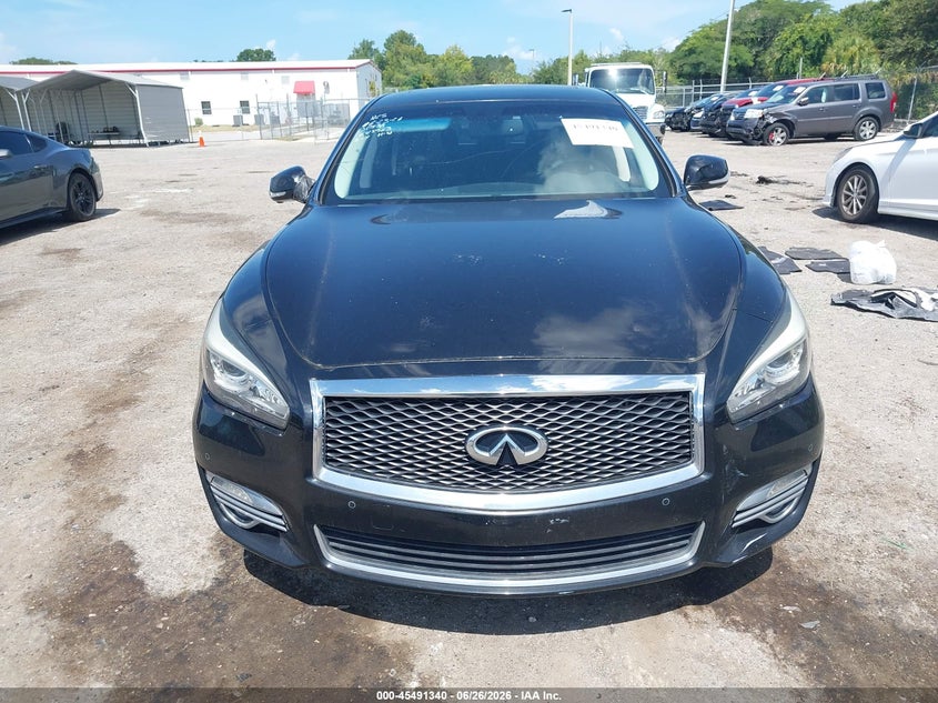 2018 Infiniti Q70L 3.7 Luxe VIN: JN1BY1PPXJM330204 Lot: 45491340