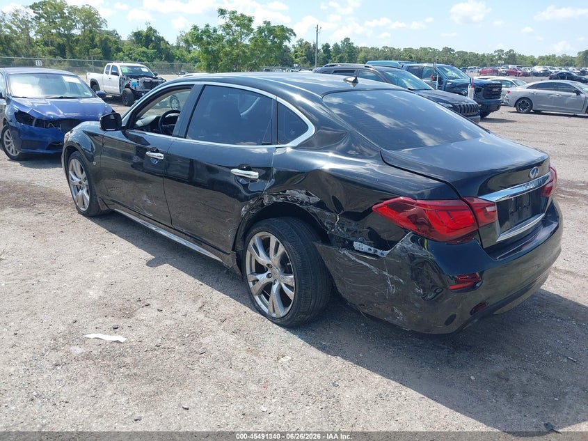 Vin: jn1by1ppxjm330204, lot: 45989537, infiniti q70l 3.7 luxe 20183