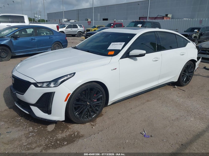 Vin: 1g6dr5rw6l0153002, lot: 45989553, cadillac ct5 v-series 20202