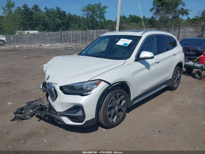 2021 BMW X1 auction photo 2