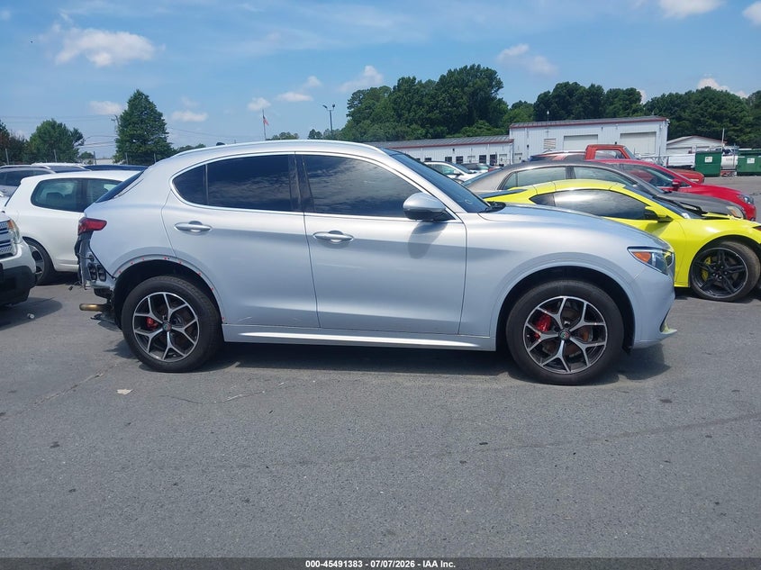 2021 Alfa Romeo Stelvio Ti Awd VIN: ZASPAKBNXM7D14257 Lot: 45491383
