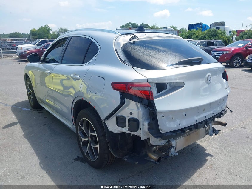 2021 Alfa Romeo Stelvio Ti Awd VIN: ZASPAKBNXM7D14257 Lot: 45491383