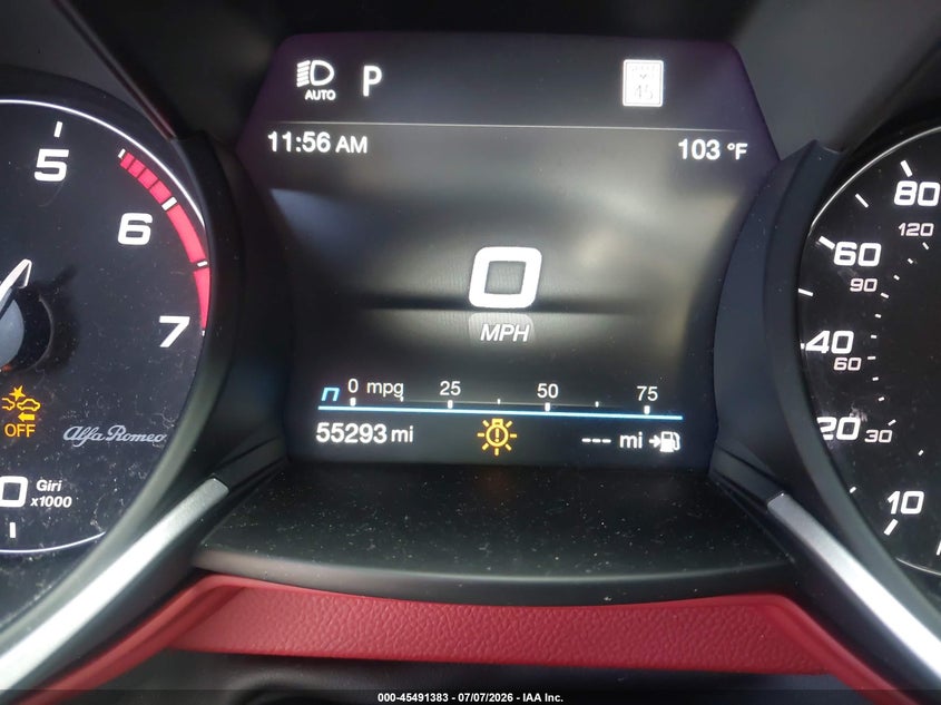 2021 Alfa Romeo Stelvio Ti Awd VIN: ZASPAKBNXM7D14257 Lot: 45491383