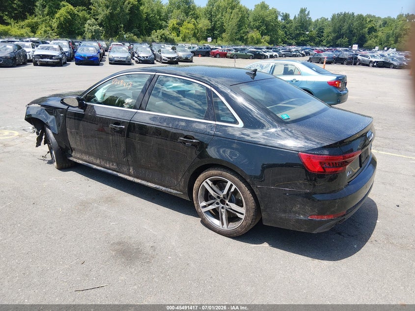 Vin: wauenaf40hn016752, lot: 45989614, audi a4 premium plus 20173