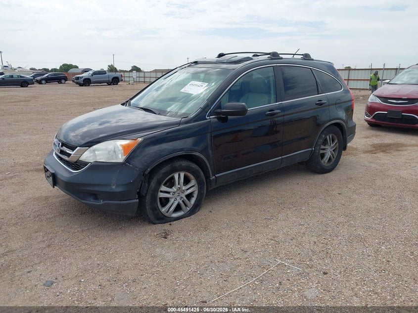 2010 Honda Cr-V Ex-L JHLRE4H77AC012800 photo 1