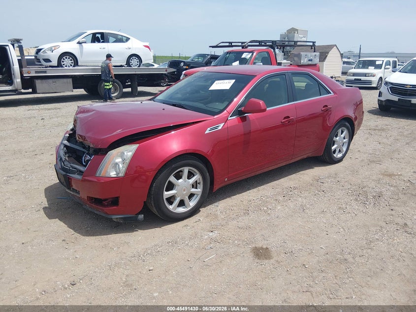 2009 Cadillac CTS, Front End, IAAI, VIN 1G6DU57V990154890 — photo 2