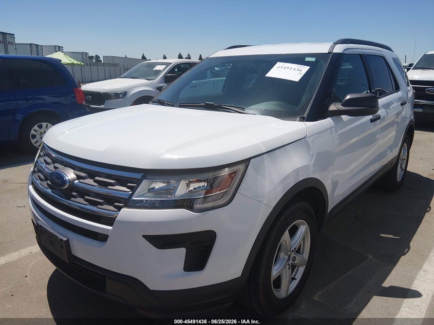Vin: 1fm5k8bh9jgc45207, lot: 45989634, ford explorer 20182