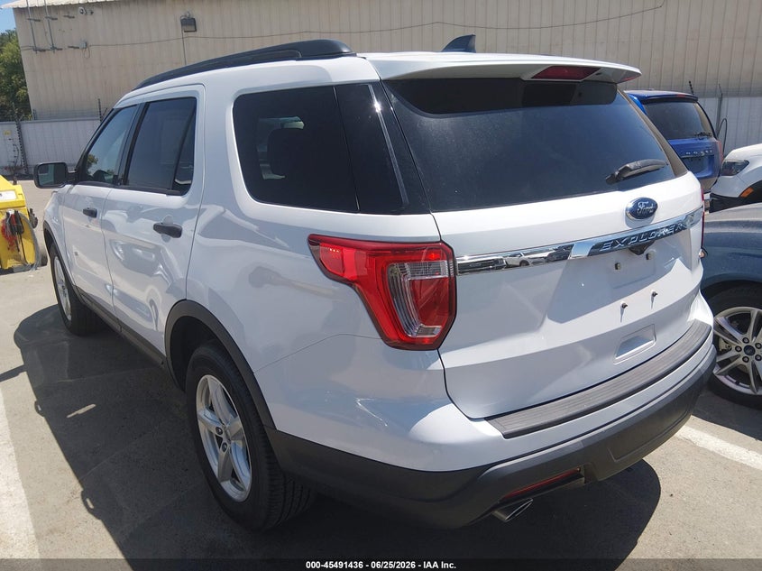 Vin: 1fm5k8bh9jgc45207, lot: 45989634, ford explorer 20183