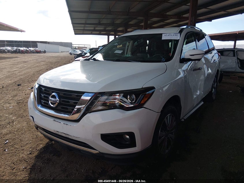 2020 Nissan Pathfinder, Обидва боки, IAAI, VIN 5N1DR2CM5LC607284 — фото 2