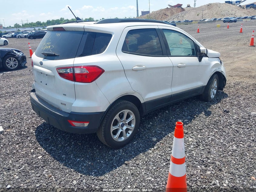 2018 FORD ECOSPORT SPORT UTILITY VEHICLE 1.0L I-3 DI, DOHC, VVT, TURBO, 123HP