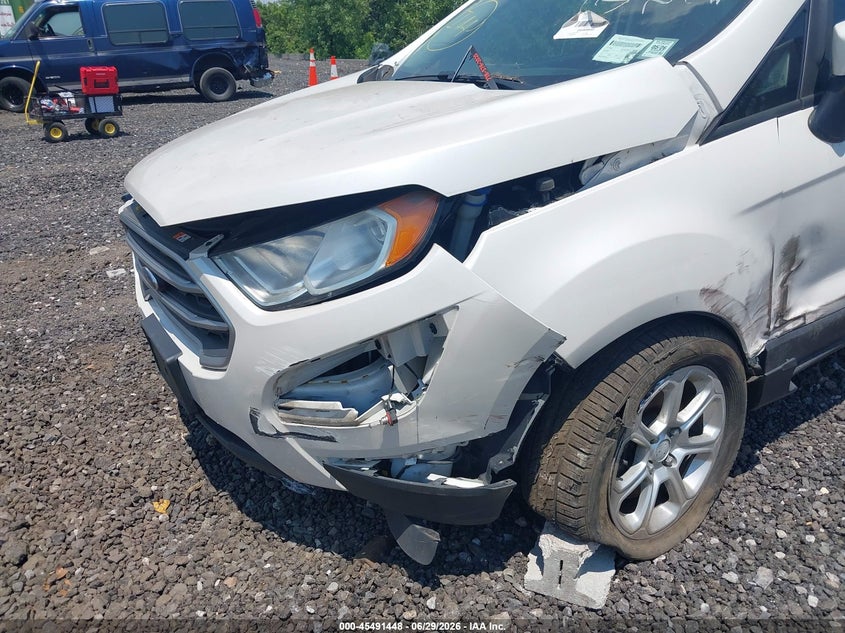 2018 FORD ECOSPORT SPORT UTILITY VEHICLE 1.0L I-3 DI, DOHC, VVT, TURBO, 123HP