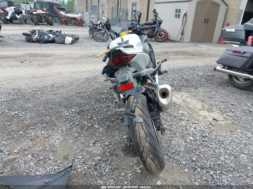 2025 Kawasaki Zx400 S VIN: ML5ZXCS15SDA34826 Lot: 45491455