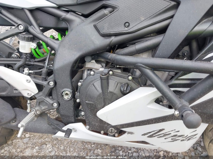 2025 Kawasaki Zx400 S VIN: ML5ZXCS15SDA34826 Lot: 45491455