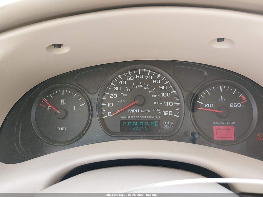 2001 CHEVROLET IMPALA SEDAN 3.4L V-6 180HP