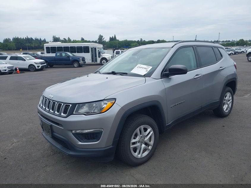 2018 Jeep Compass Sport 4x4 3C4NJDAB6JT392304 photo 1
