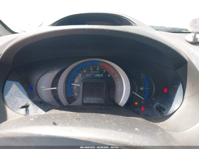2011 Honda Insight VIN: JHMZE2H38BS003060 Lot: 45491525