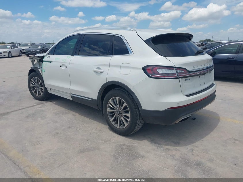 LINCOLN NAUTILUS 2020 VIN 2LMPJ6J9XLBL04600