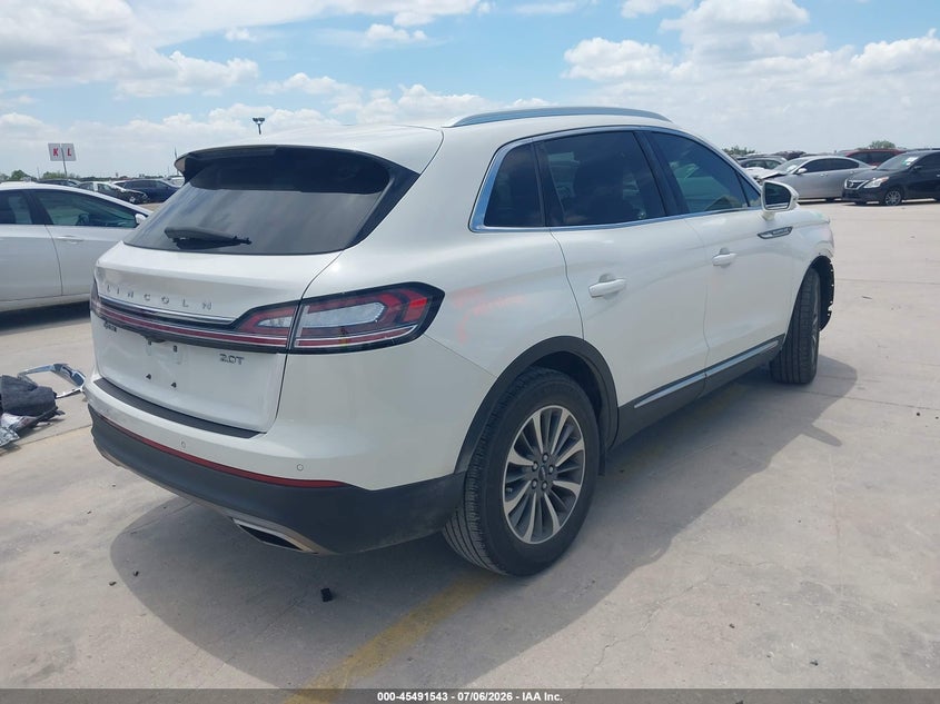 LINCOLN NAUTILUS 2020 VIN 2LMPJ6J9XLBL04600
