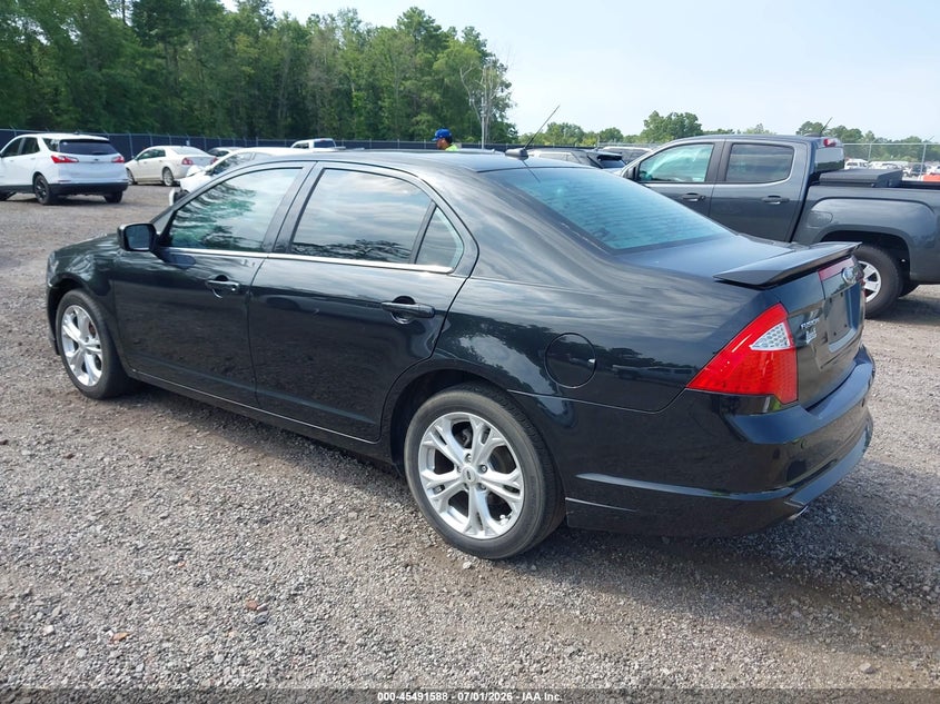 Vin: 3fahp0hg2cr254920, lot: 45989785, ford fusion se 20123