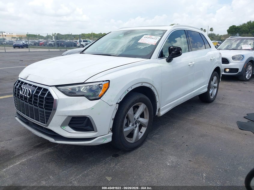 Vin: wa1aucf34m1100351, lot: 45989819, audi q3 premium 40 tfsi quattro tiptronic 20212