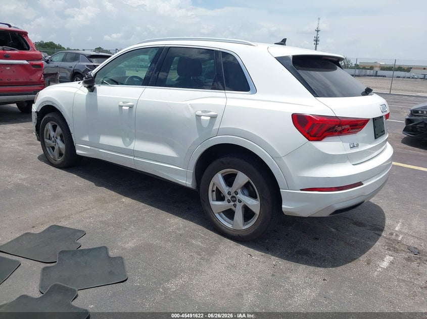 Vin: wa1aucf34m1100351, lot: 45989819, audi q3 premium 40 tfsi quattro tiptronic 20213