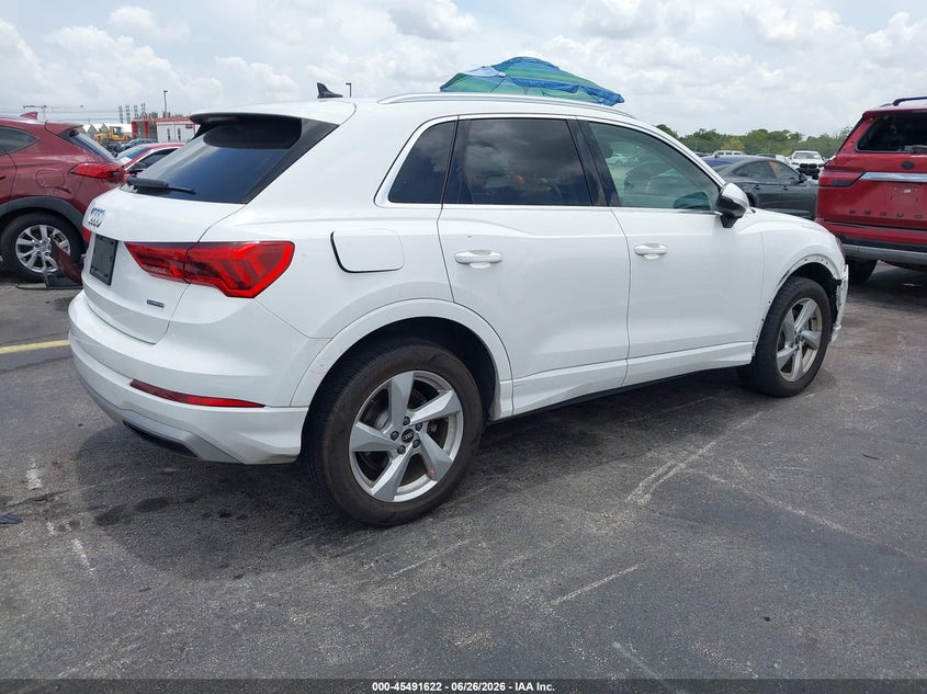 Vin: wa1aucf34m1100351, lot: 45989819, audi q3 premium 40 tfsi quattro tiptronic 20214