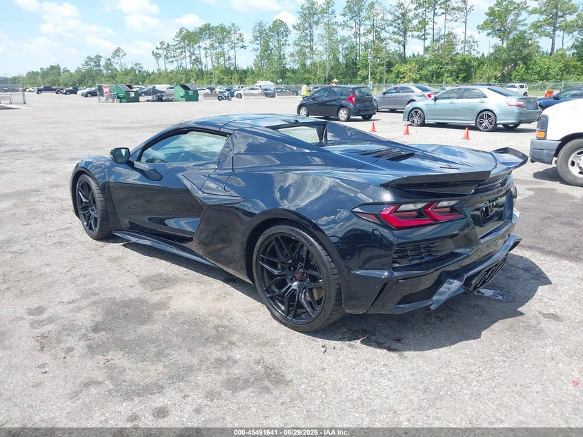 Vin: 1g1ye3d30s5607346, lot: 45989838, chevrolet corvette z06 rwd  2lz 20253