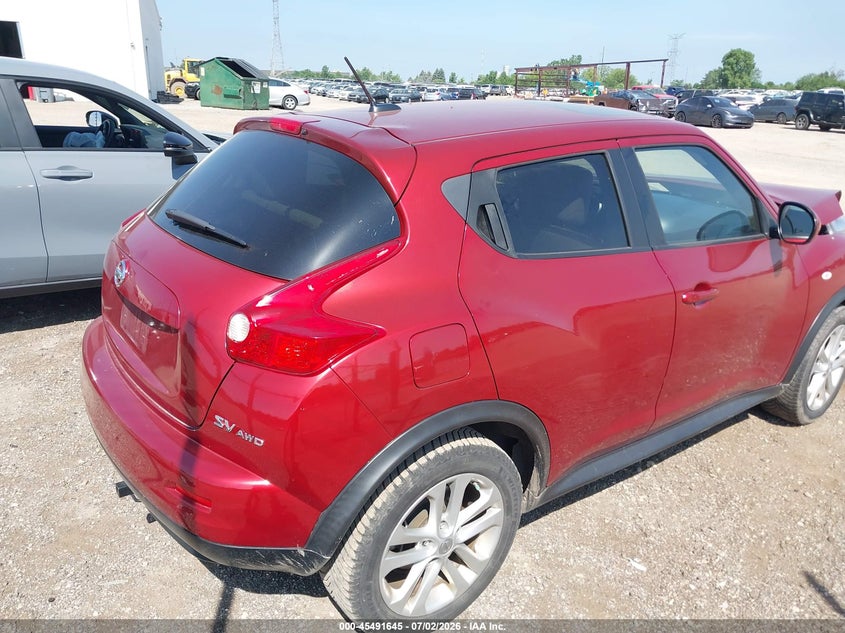 Vin: jn8af5mv2et364520, lot: 45989842, nissan juke sv 20144