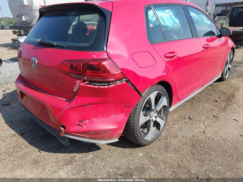 2017 Volkswagen Golf Gti Autobahn 4-Door/S 4-Door/Se 4-Door/Sport 4-Door VIN: 3VW4T7AU1HM014157 Lot: 45491675