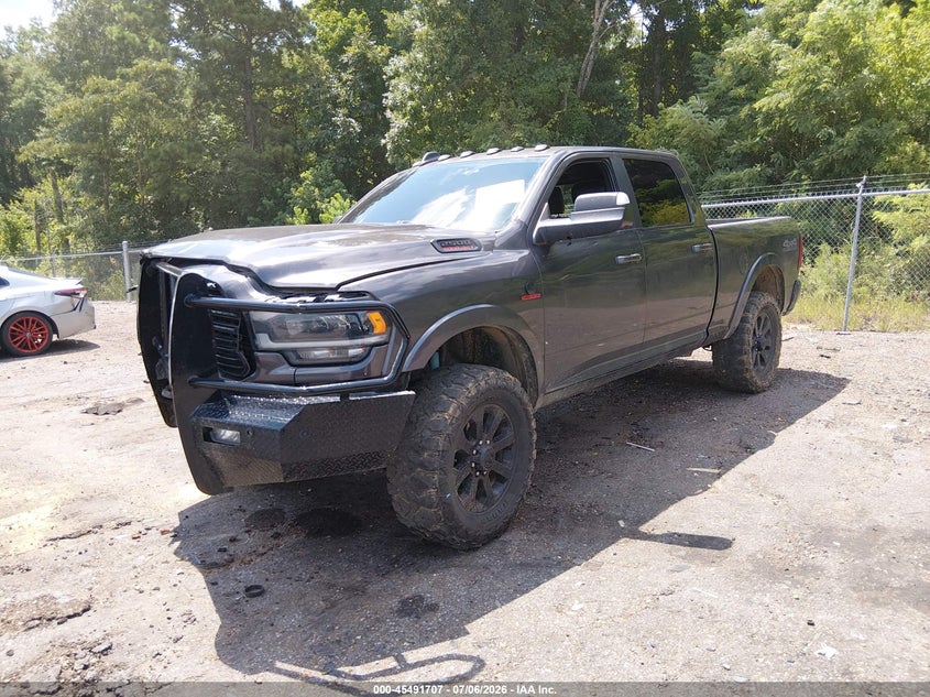 Vin: 3c6ur5fl9lg200520, lot: 45989904, ram 2500 laramie  4x4 6'4 box 20202