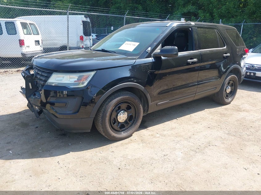 Vin: 1fm5k8ar4hgb71697, lot: 45989905, ford utility police interceptor 20172