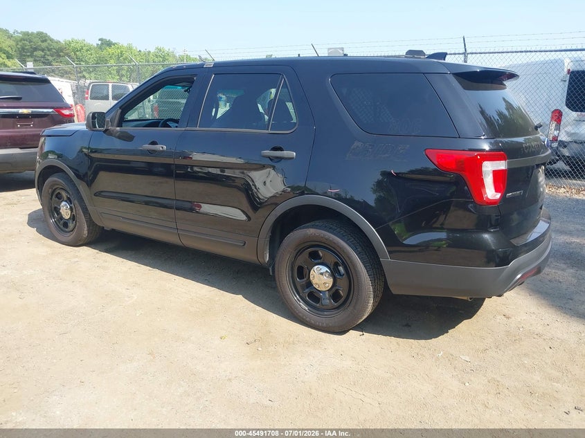 Vin: 1fm5k8ar4hgb71697, lot: 45989905, ford utility police interceptor 20173