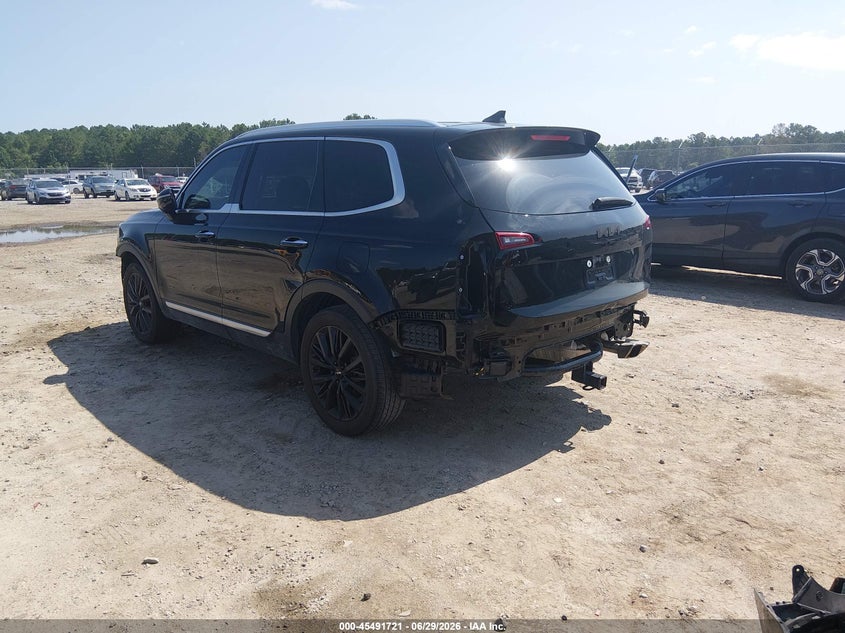 KIA TELLURIDE 2022 VIN 5XYP54HC2NG252890