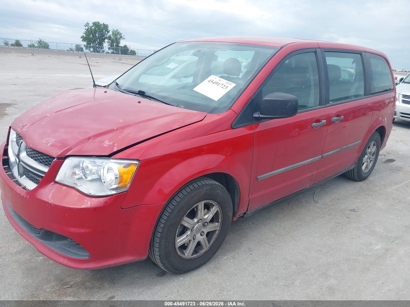 2013 DODGE GRAND CARAVAN auction photo 2