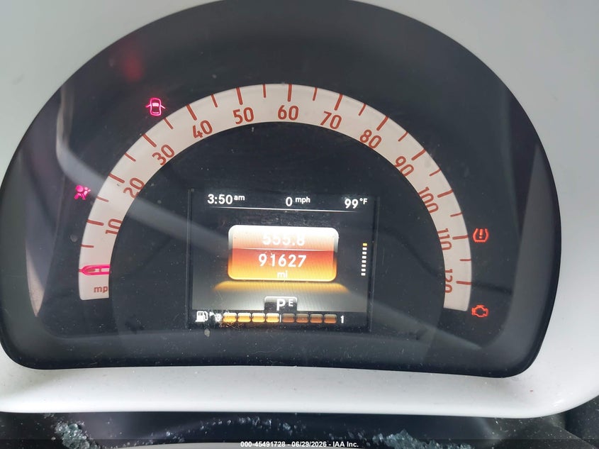 2017 Smart Fortwo Pure VIN: WMEFJ5DA6HK171974 Lot: 45491728