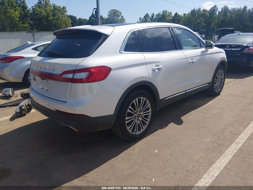 Vin: 2lmpj6lr2hbl40673, lot: 45989950, lincoln mkx reserve 20174