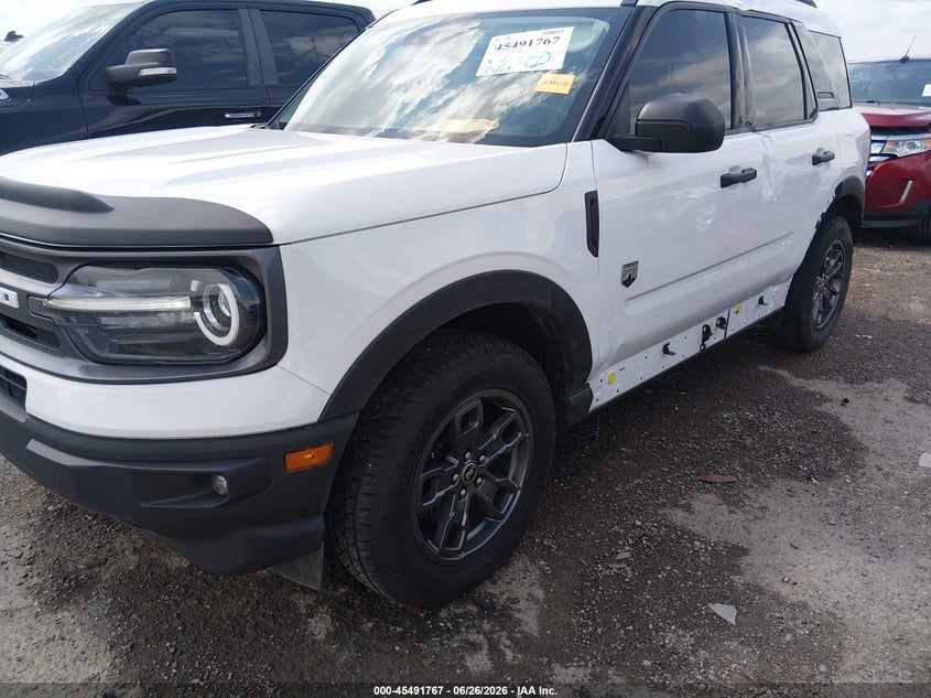 2022 Ford Bronco Sport Big Bend VIN: 3FMCR9B61NRE04680 Lot: 45491767