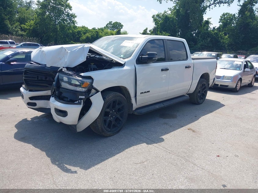 Vin: 1c6srfjt2pn562108, lot: 45989986, ram 1500 laramie  4x4 5'7 box 20232