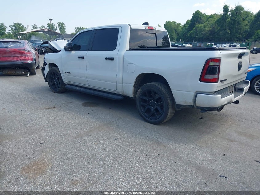 Vin: 1c6srfjt2pn562108, lot: 45989986, ram 1500 laramie  4x4 5'7 box 20233