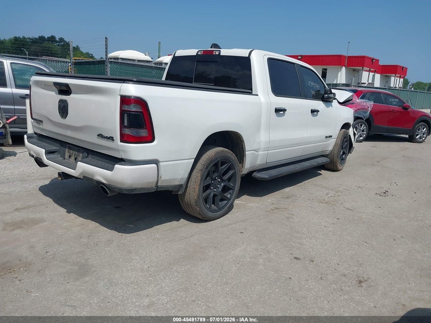Vin: 1c6srfjt2pn562108, lot: 45989986, ram 1500 laramie  4x4 5'7 box 20234