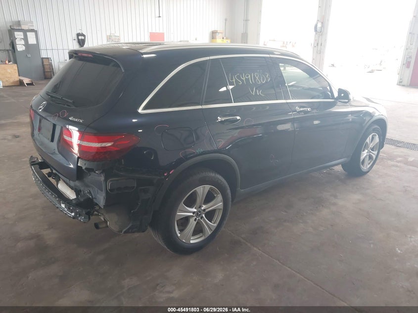2018 MERCEDES-BENZ GLC 300 auction photo 4