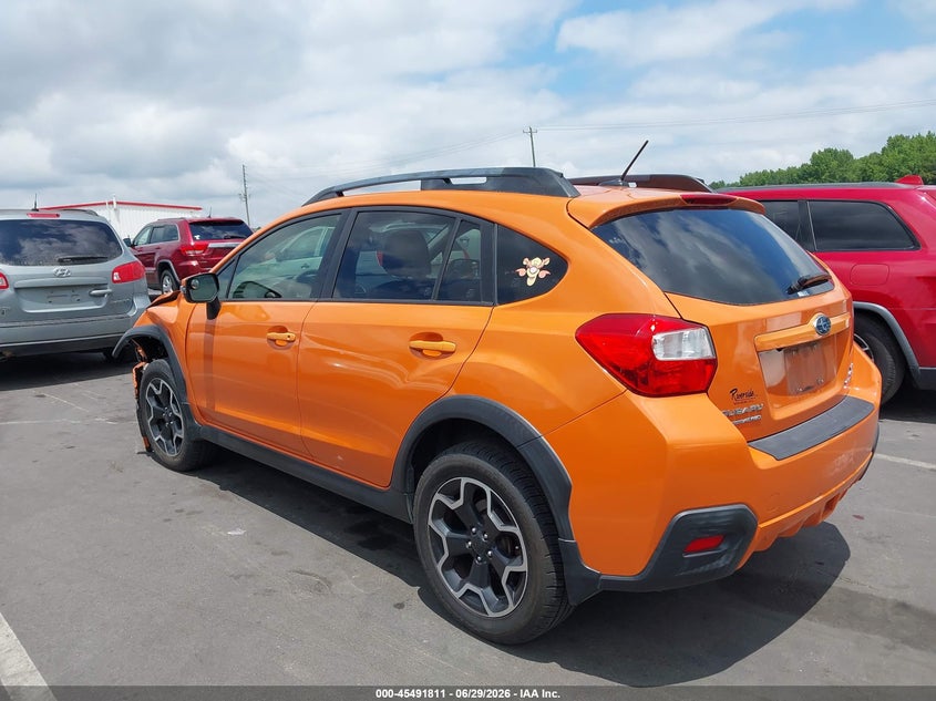 Vin: jf2gpamc6f8264453, lot: 45990008, subaru xv crosstrek 2.0i limited 20153